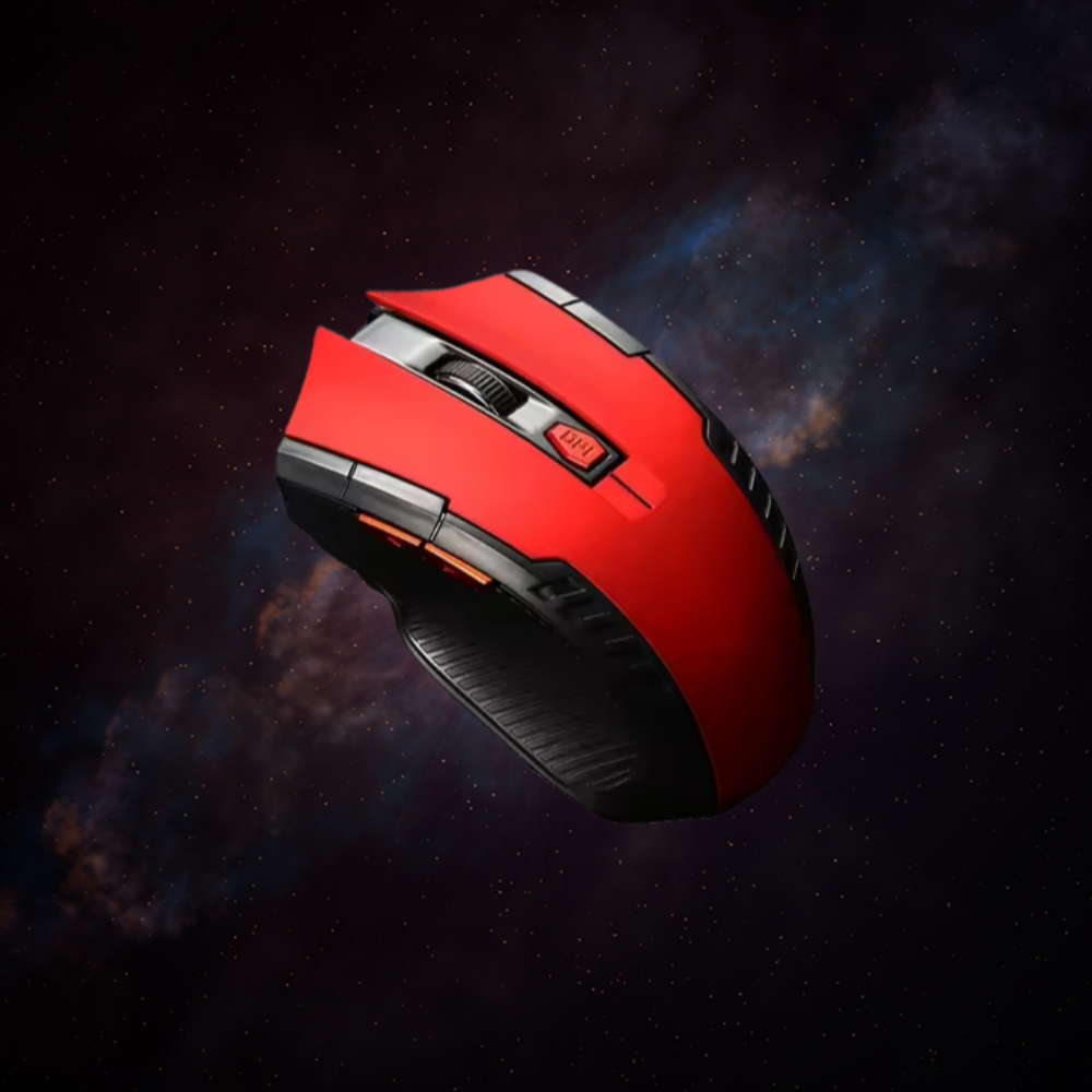 113 Arena 6-Button Wireless Gaming Mouse - Red